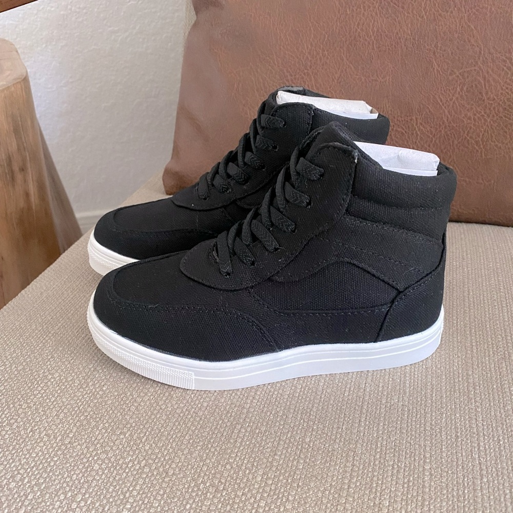 High Top Canvas Sneakers